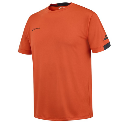 Babolat Play Crew Neck Boy Tee 5061 - Fiesta Red