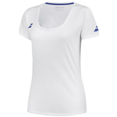 Babolat Play Cap Sleeve Women Top 1000 - White/White