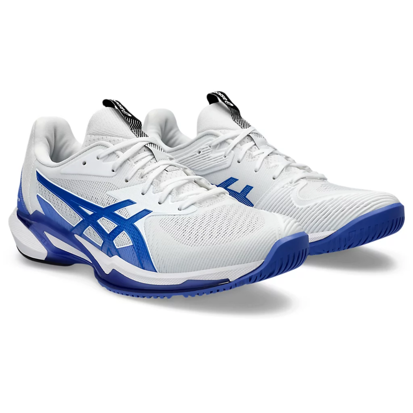 Asics Solution Speed FF 3 Men Tennis Shoes - White/Tuna Blue