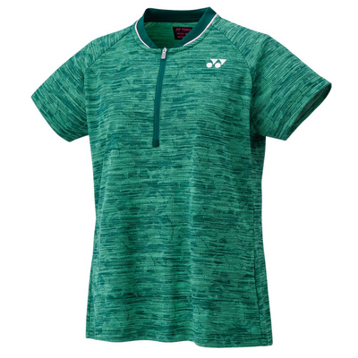 Yonex 2022 French Open Women Crew Neck Tennis  Shirt - Teal Green
