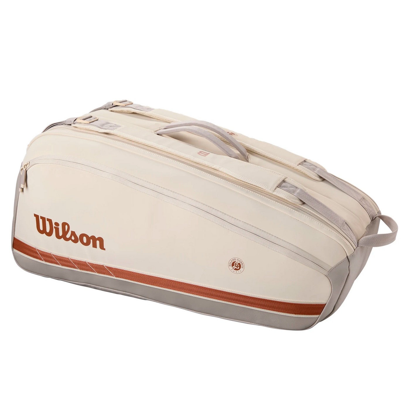 Wilson RG 2025 Super Tour 9 Racquet Bag -  Cream/Clay