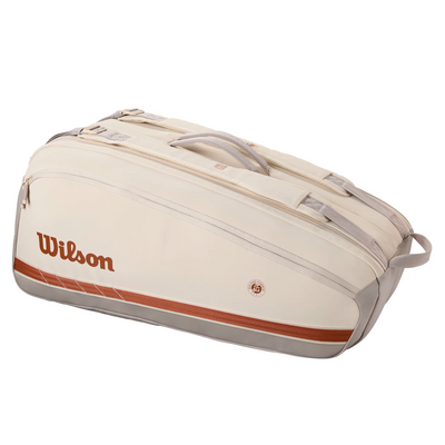 Wilson RG 2025 Super Tour 9 Racquet Bag -  Cream/Clay