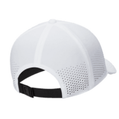 Nike Dri-FIT ADV Club Unstructured Swoosh Cap - White/Black