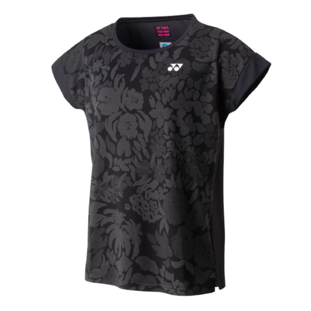 Yonex 2023 AO Tennis Women Crew Neck Shirt - Black