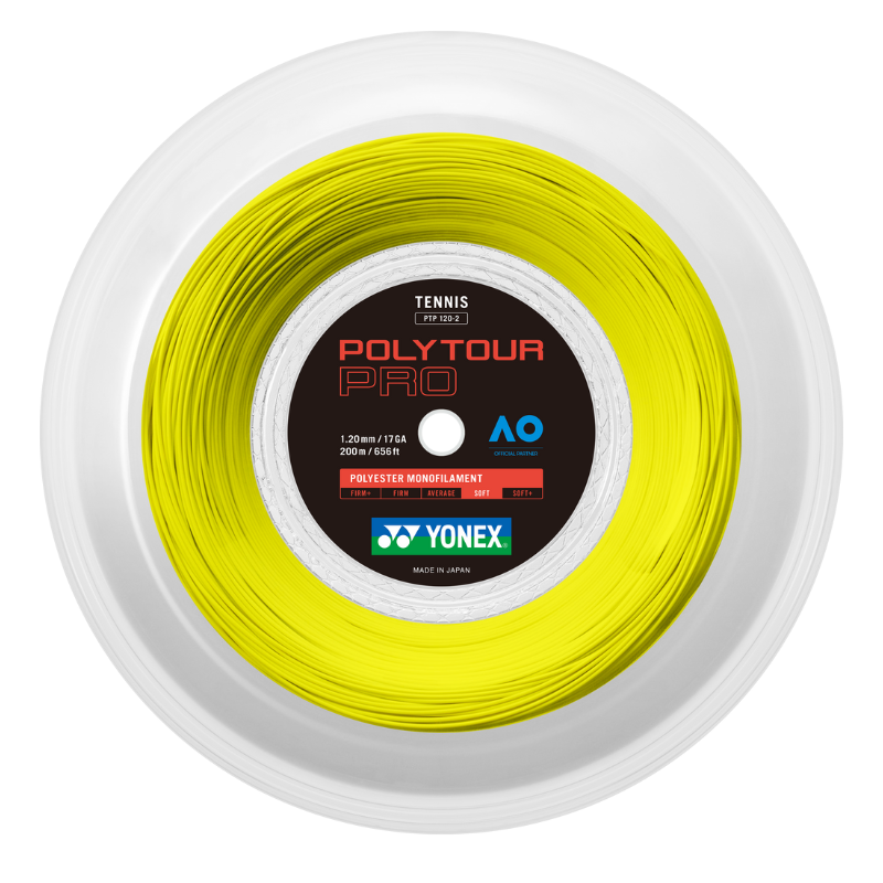 Yonex Poly Tour Pro 120 200m Yellow
