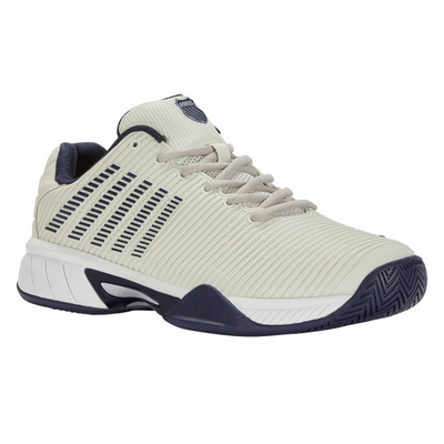 K Swiss Hypercourt Express 2 Junior Tennis Shoes - Gray/White/Peacoat