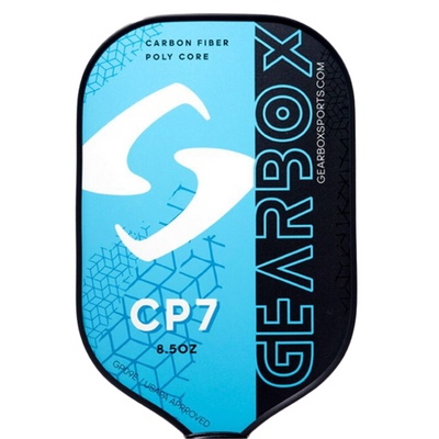 Gearbox CP7 Poly Core Pickleball Paddle  8.5 oz 4" -  Black/Blue