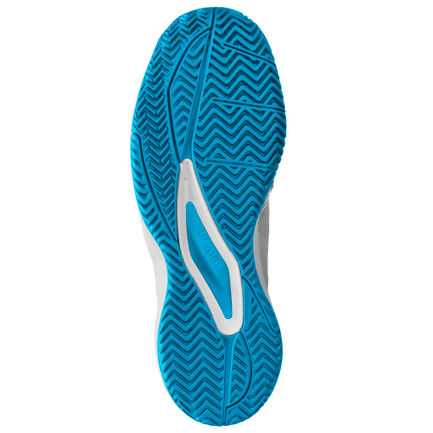 Wilson RUSH PRO ACE OZ Tennis Shoes - White/White/ Atomic Blue