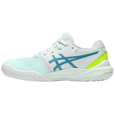 Asics Gel Resolution 9 GS Junior Tennis Shoes - Soothing Sea / Gris Blue