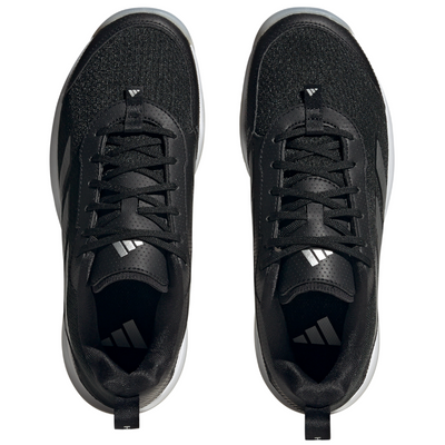Adidas Avaflash Low Women Tennis Shoes - Core Black / Silver Metallic / Cloud White