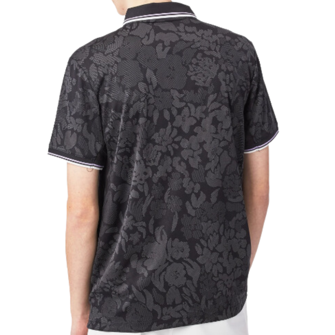 Yonex 2023 AO Tennis Mens Polo Shirt -  Black