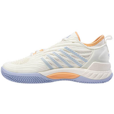 K Swiss Hypercourt Supreme 2HB WomenTennis Shoes - Star White/Heather/PchFuz