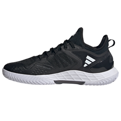 Adidas Adizero Ubersonic 4.1 Mens Tennis Shoes - Core Black / White / Grey Four