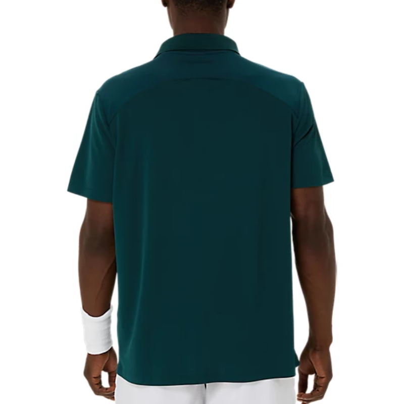 Asics Court Polo Mens Top - Saxon Green