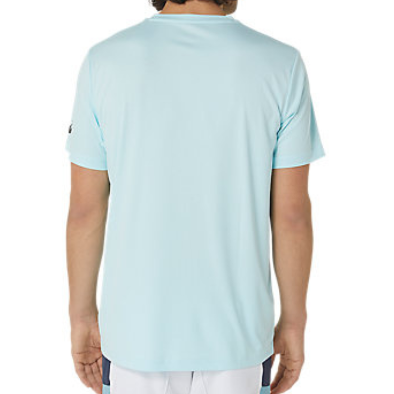Asics Mens Court GS Graphic Tee - Aquamarine
