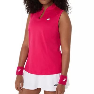 Asics Court Women Tennis Tank - Bright Rose
