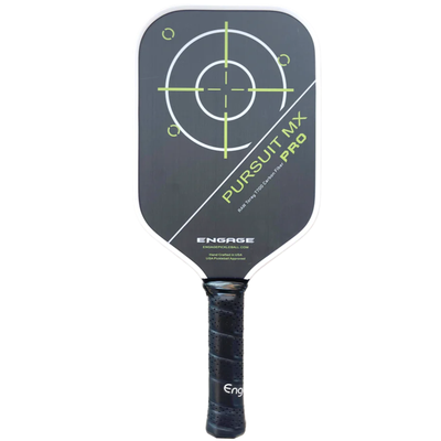 Engage Pursuit Pro MX | Raw T700 Carbon Fiber | Elongated Pickleball Paddle