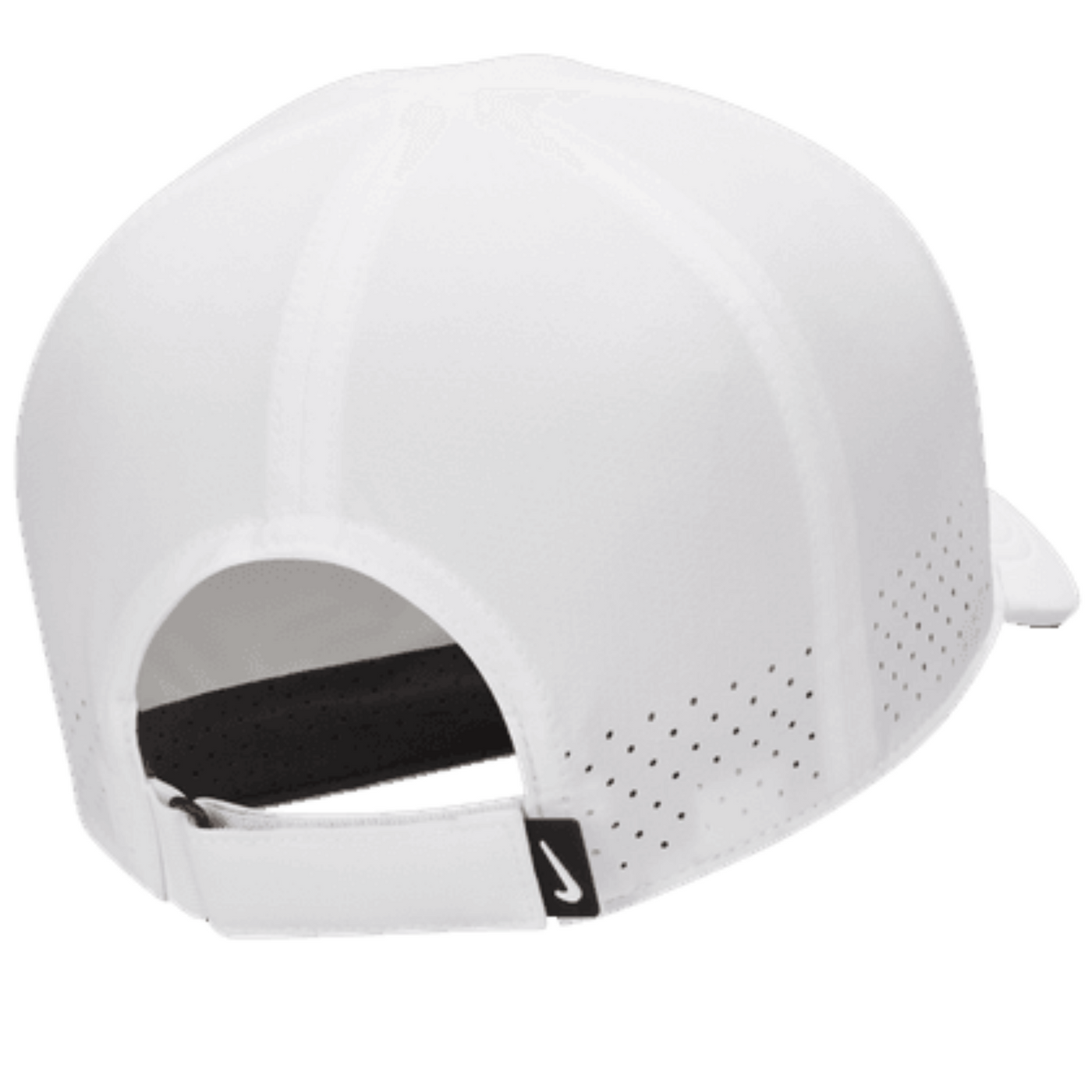 Nike Dri-FIT ADV Club Unstructured Tennis Cap - White/Black
