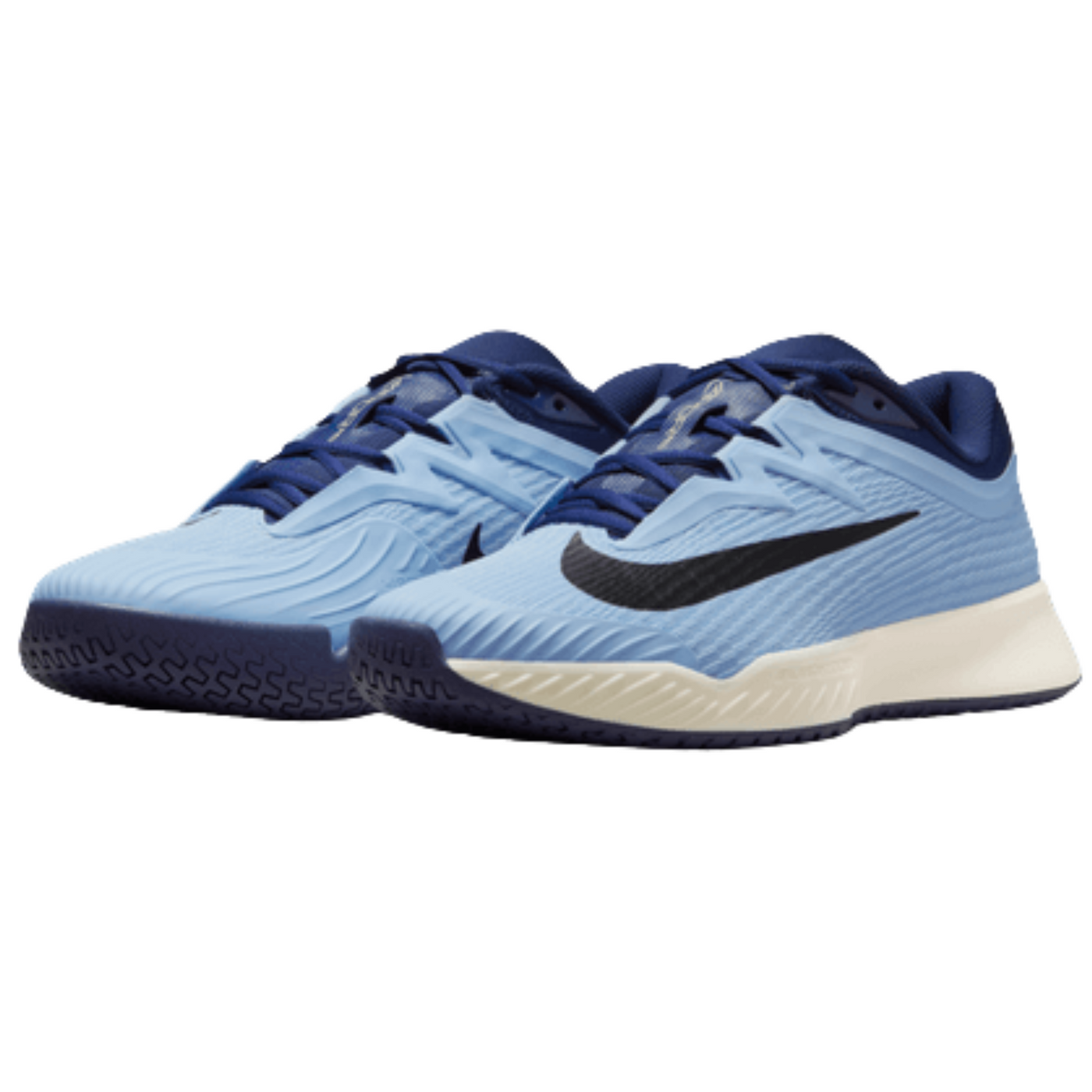 Nike Vapor Pro 3 Mens Hard Court Tennis Shoes - Psychic Blue/Black-Midnight Navy