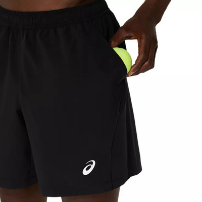 Asics Court 7in Mens Tennis Short - Performance Black
