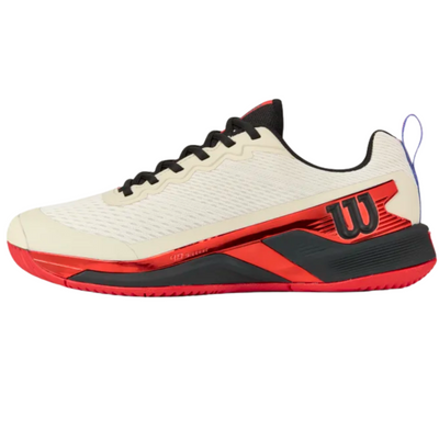 Wilson Rush Pro 4.5 USO Mens Tennis Shoes - Tofu/Red