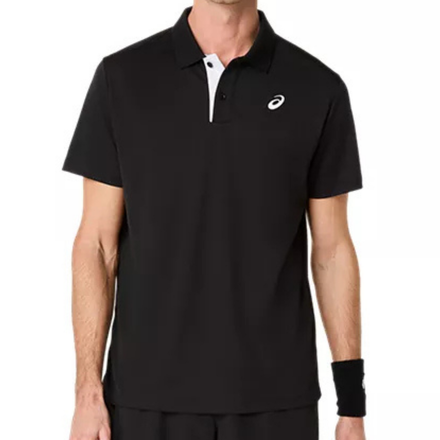 Asics Court Mens Tennis Polo - Performance Black