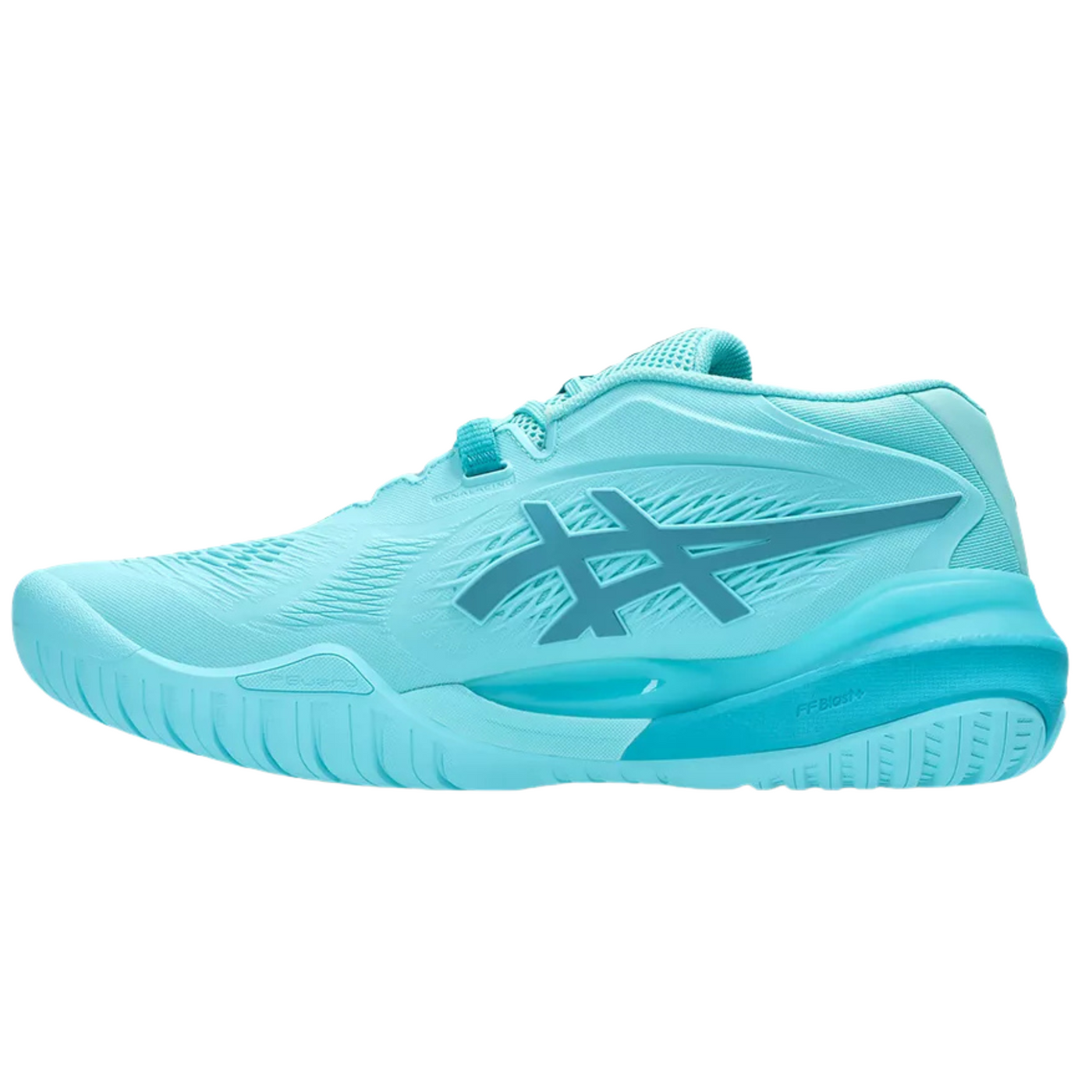 Asics Gel Resolution X Hard Court Mens Tennis Shoes - Ice Mint/Lagoon