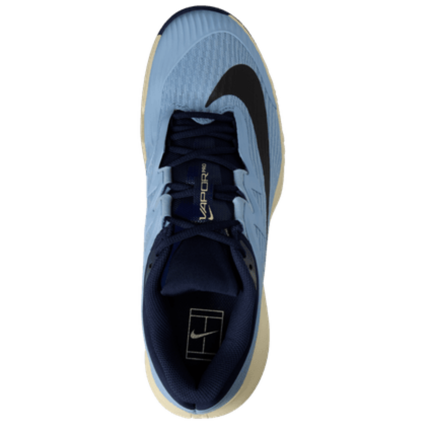 Nike Vapor Pro 3 Mens Hard Court Tennis Shoes - Psychic Blue/Black-Midnight Navy