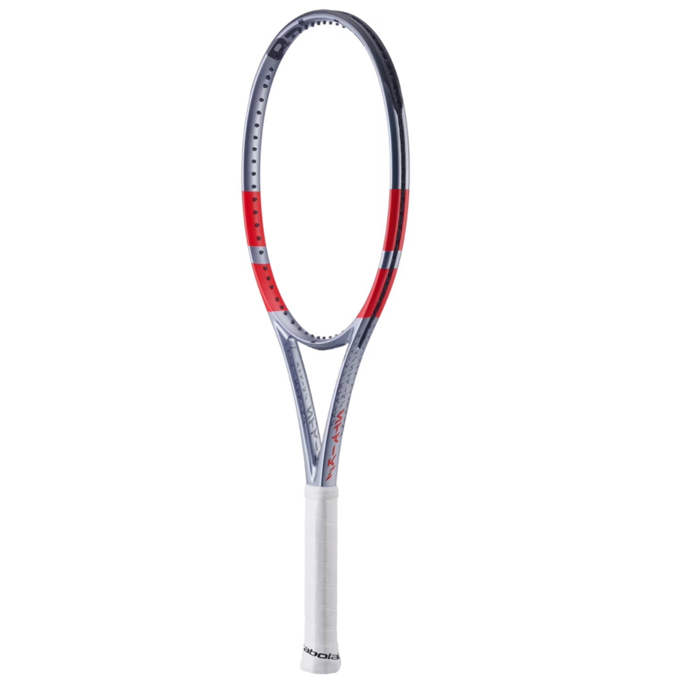 Babolat Pure Strike Lite Gen 4 Unstrung Tennis Racquet - Carbon Gray/Neon Red