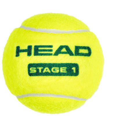 Head Stage 1 Green Tennis Balls Carton - 72 Ball