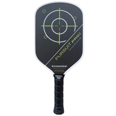 Engage Pursuit Pro 1 Elongated Power Series | Raw T700 Carbon Fiber Pickleball Paddle