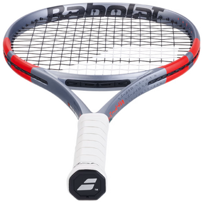Babolat Pure Strike Lite Gen 4 Unstrung Tennis Racquet - Carbon Gray/Neon Red