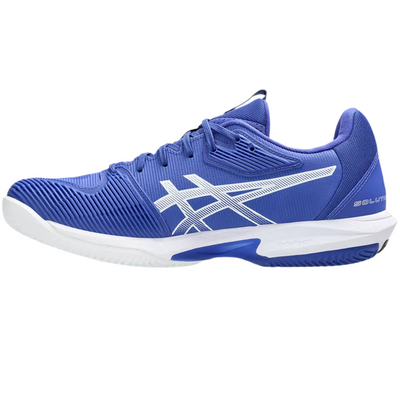 Asics Solution Speed FF 3 Clay Herringbone Mens Tennis Shoes - Dark Cobalt/White