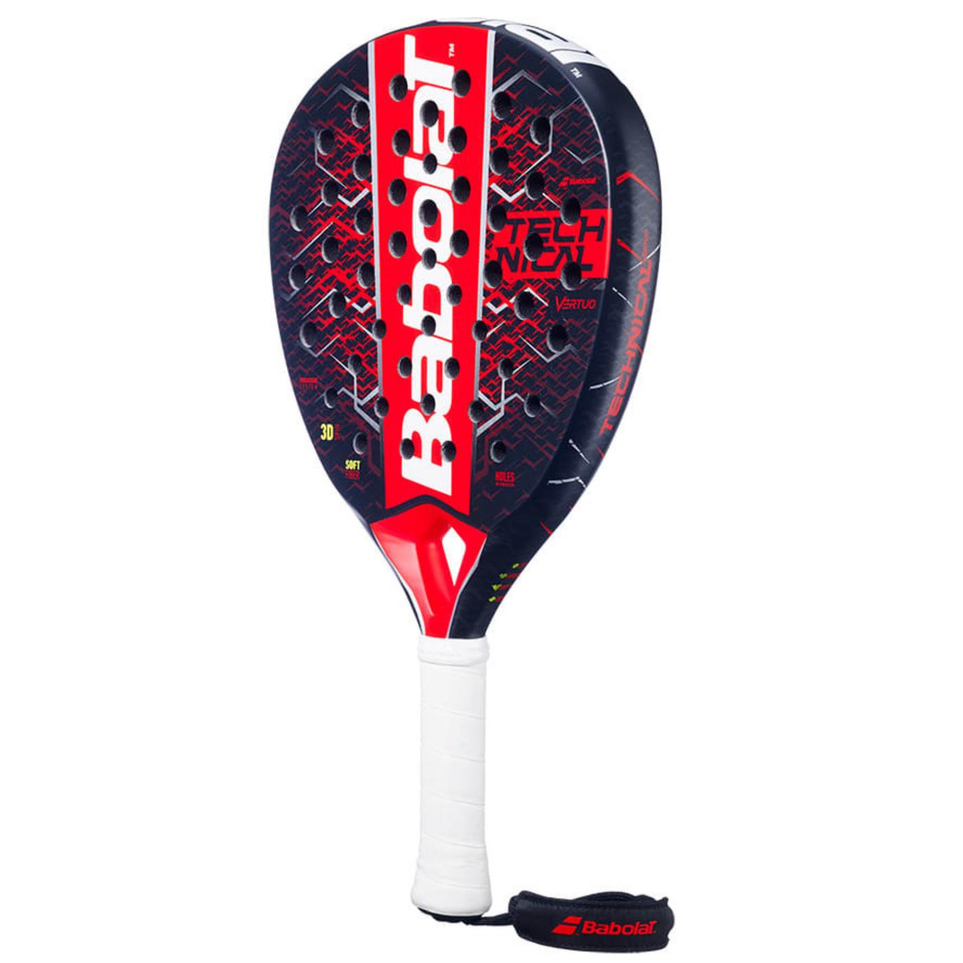 Babolat Technical Vertuo 2.5 2025 Padel Racquet - Black/Red