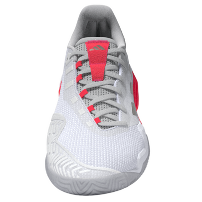 Adidas Barricade 13 Womens Tennis Shoes - Cloud White/Champagne Met. /Lucid Red