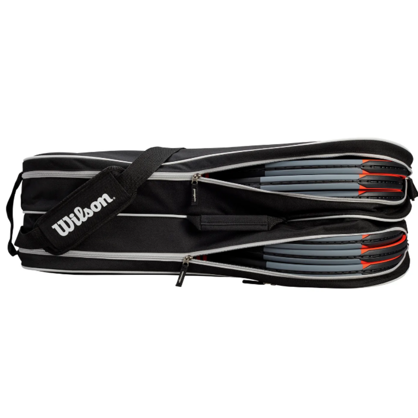 Wilson Advantage II Six Bag - Black/White