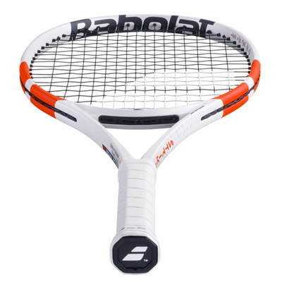 Babolat Pure Strike Team Strung Grip 2024 - White/Red