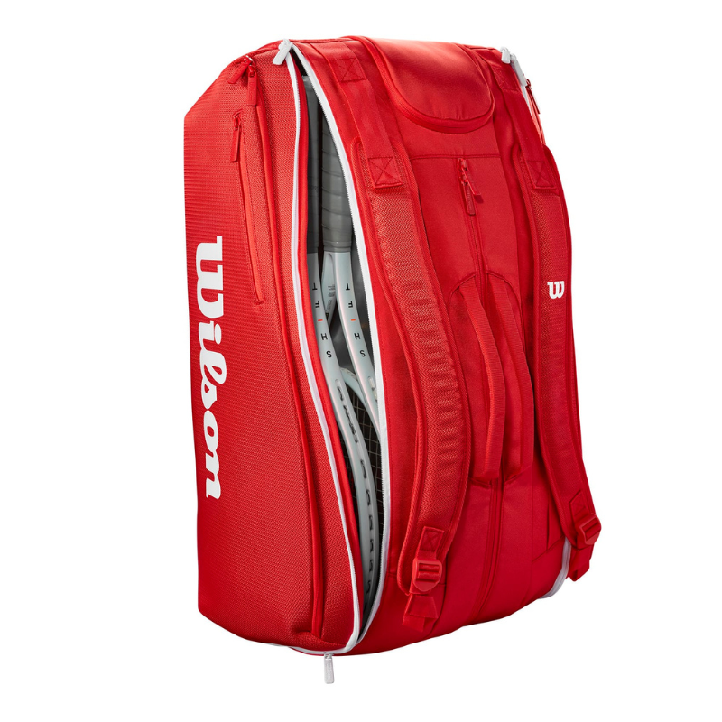 Wilson Super Tour 15 Pack 2025 Bag - Red