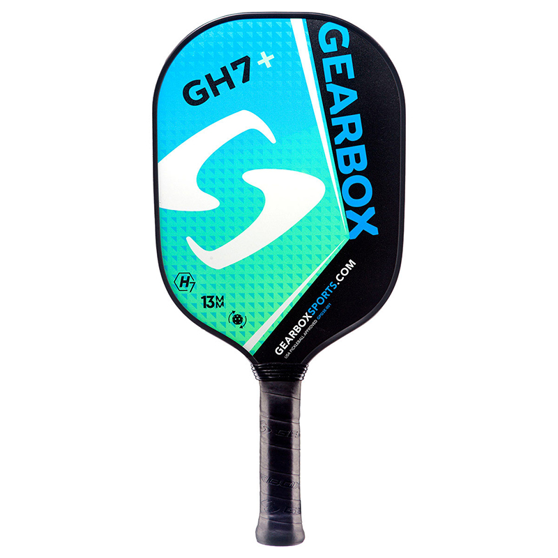Gearbox GH7 Plus Poly Core Pickleball Paddle  8 oz 4" - Blue/Green