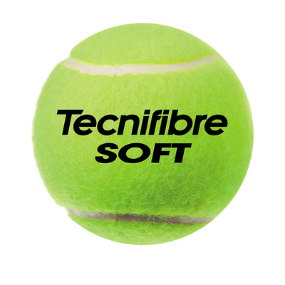 Tecnifibre Tennis Balls Soft Green - 3 Ball Carton
