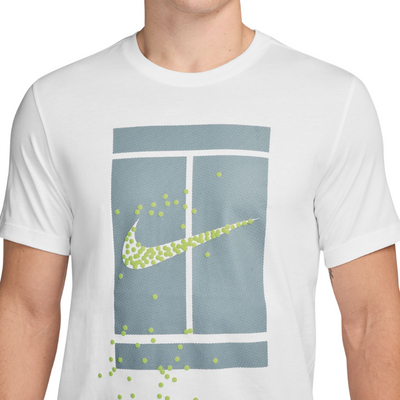 Nike Court Mens Tennis T-Shirt - White