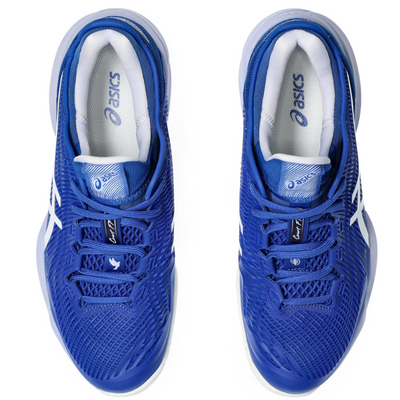 Asics Court FF 3 Novak Mens Tennis Shoes - Blue/Fresh Air