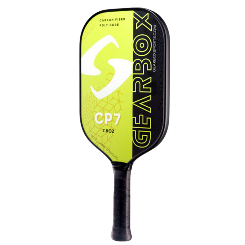 Gearbox CP7 Poly Core Pickleball Paddle  7.8 oz 4" -  Black/Green