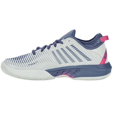 K Swiss Hypercourt Supreme Womens Tennis Shoes - Blue Blush/Infinity/Carmine Rose