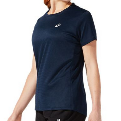 Asics Silver SS Women Tennis Top - French Blue