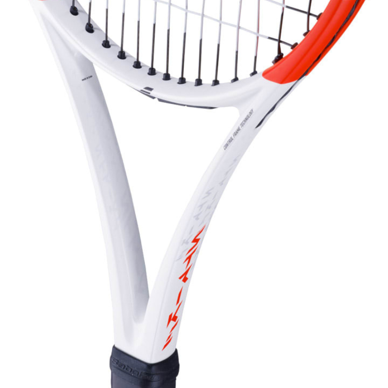 Babolat Pure Strike 16/19 Frame Grip 2024  - White/Red