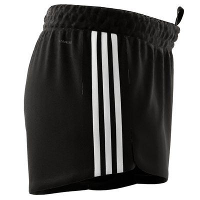 Adidas Pacer 3 Stripe Knit Short - Black/White