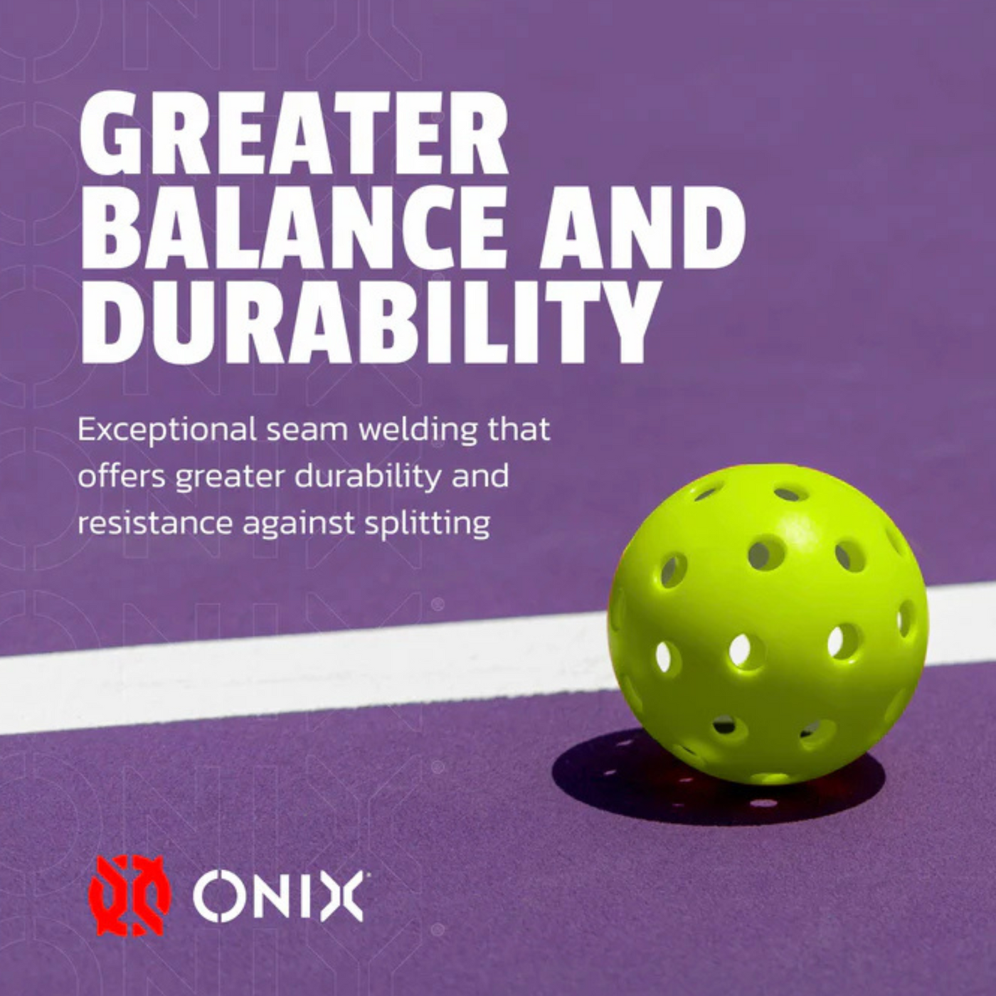 Onix Fuse G2 Outdoor Pickleballs 6 Pack - Yellow