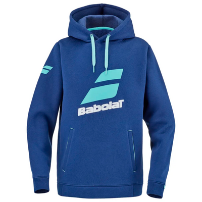 Babolat Exercise Junior Hood Sweat 4000 - Estate Blue