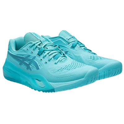 Asics Gel Resolution X Hard Court Mens Tennis Shoes - Ice Mint/Lagoon